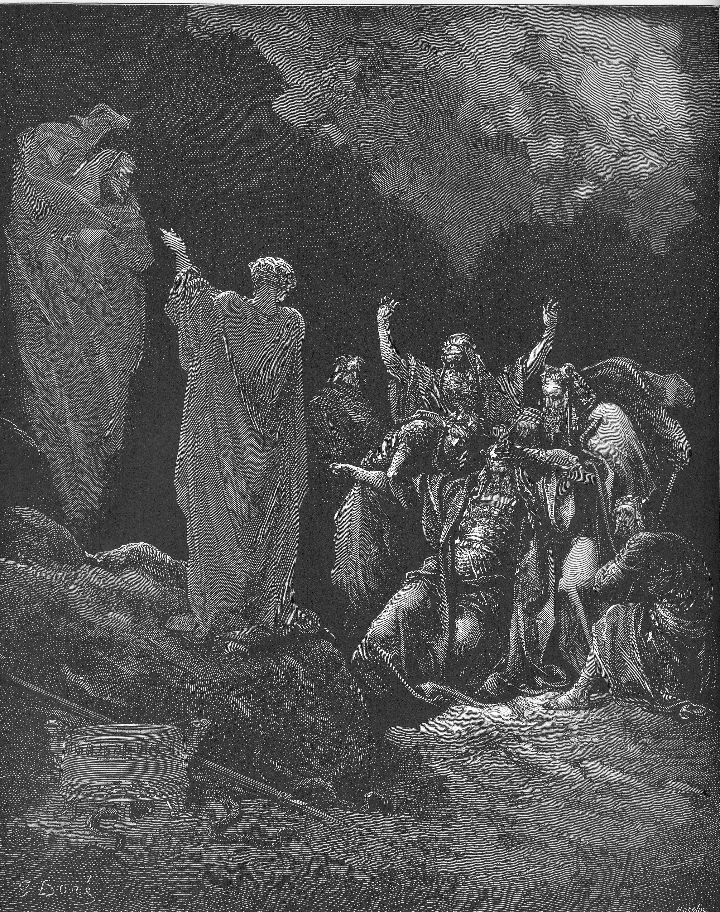 The Witch of Endor by Gustave Doré