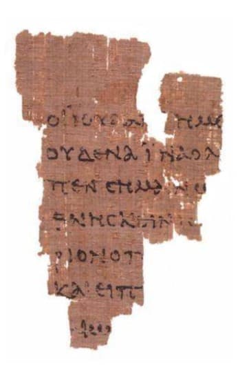 Rylands Papyrus P52