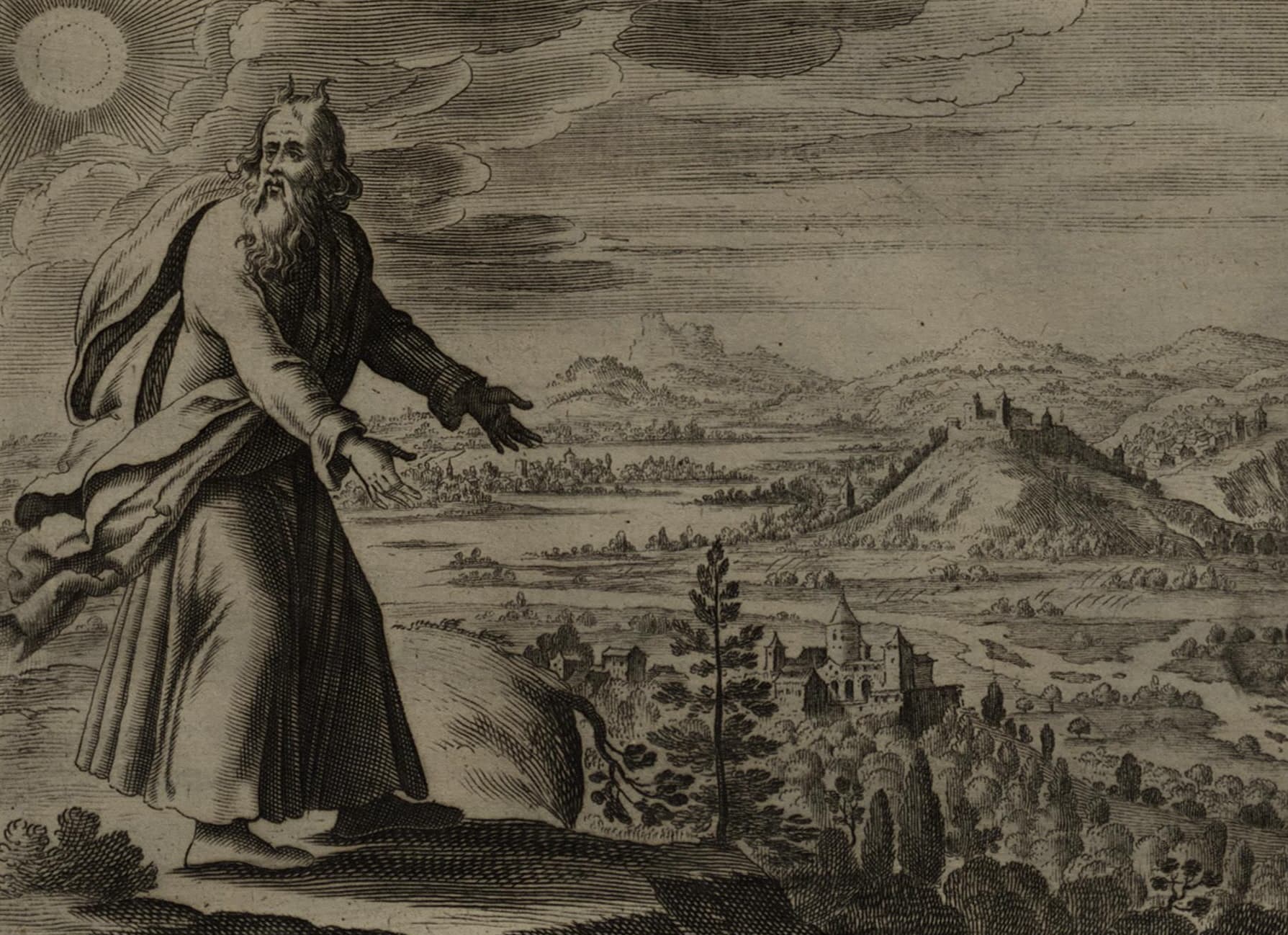 Moses Viewing the Promised Land by Gustave Doré