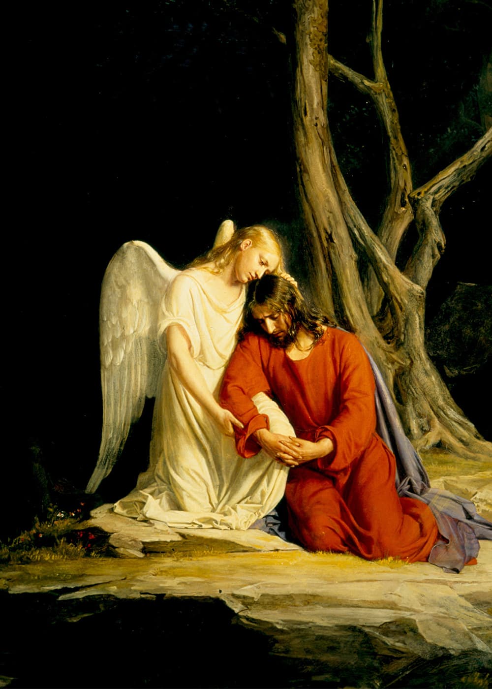 Christ in Gethsemane by Carl Bloch