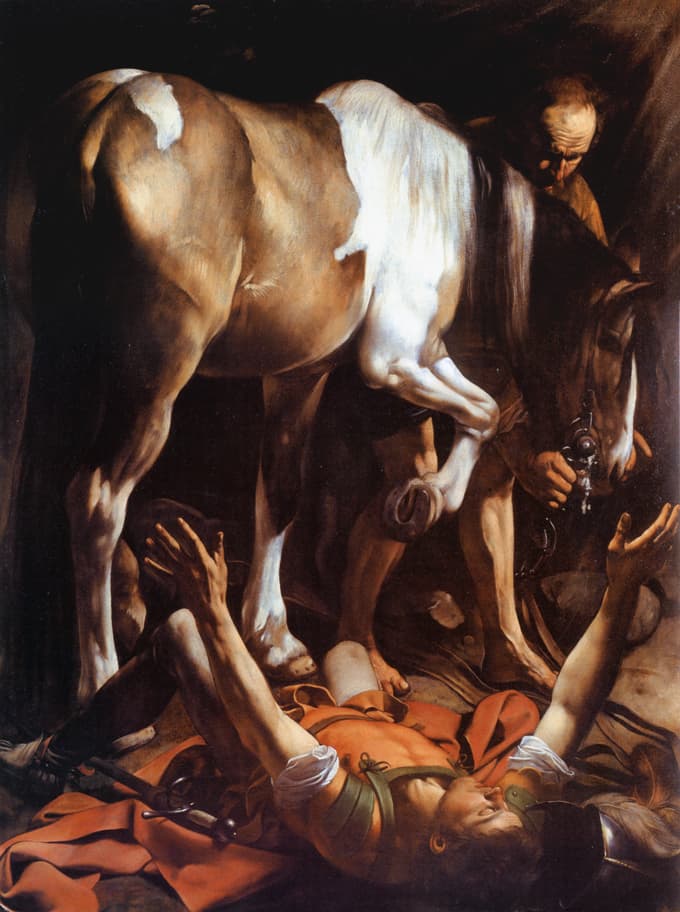 The Conversion of Saint Paul by Caravaggio