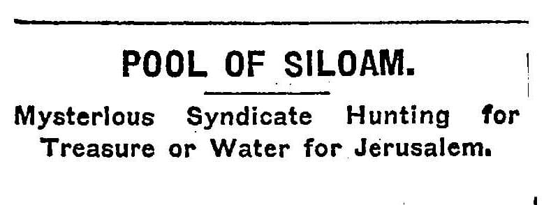 Pool of Siloam