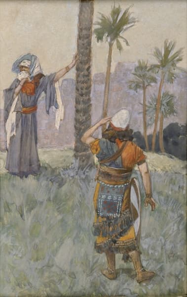 Deborah Beneath the Palm Tree by Gustave Doré