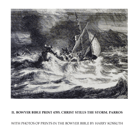 Jesus Calming the Storm by Gustave Doré