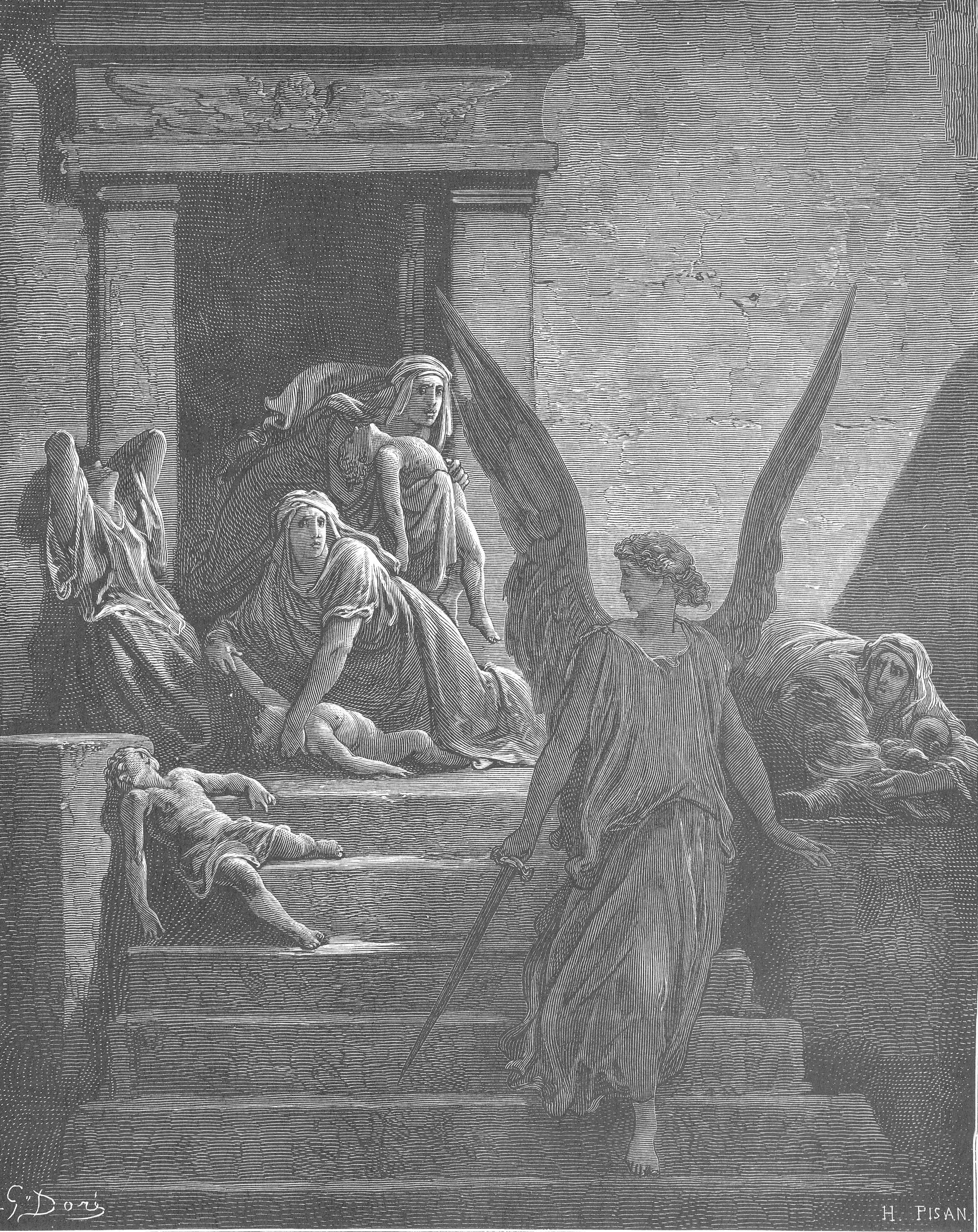 The Firstborn Slain by Gustave Doré