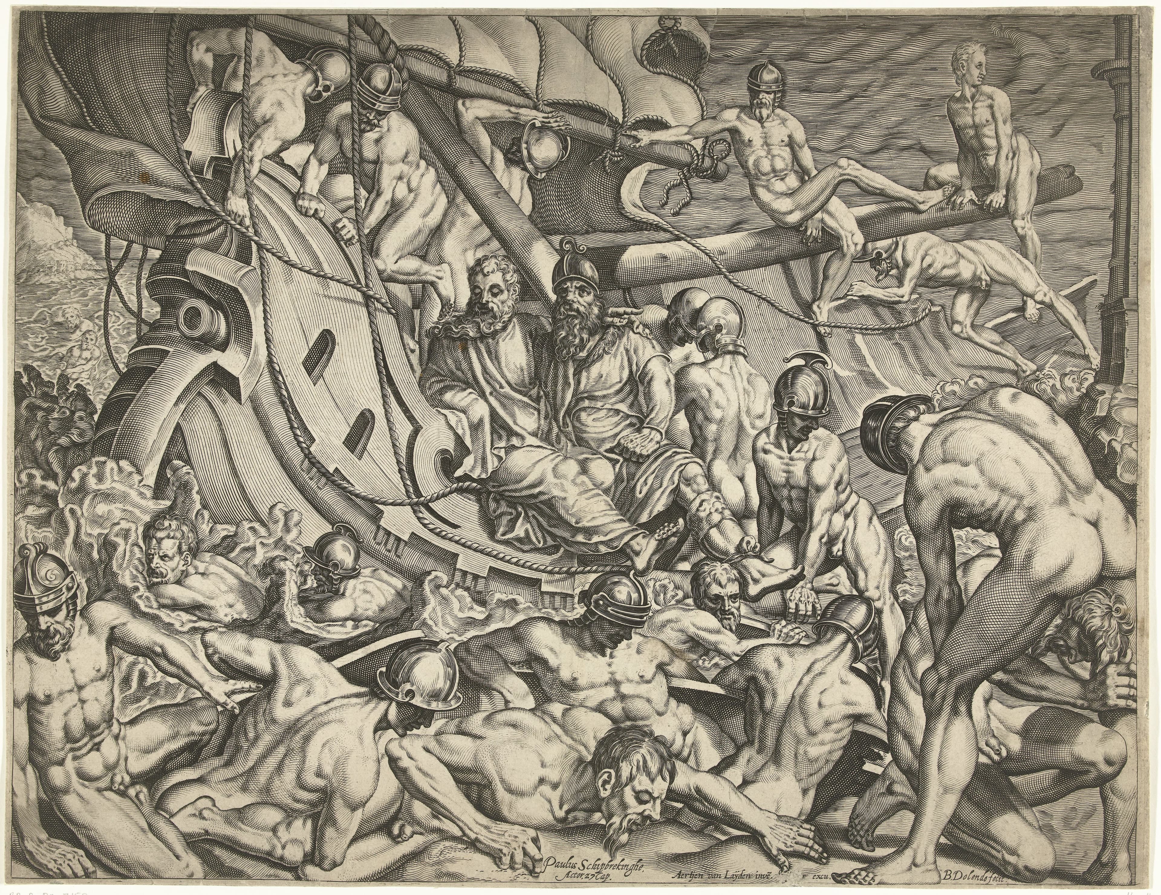 Paul's Shipwreck on Malta by Gustave Doré