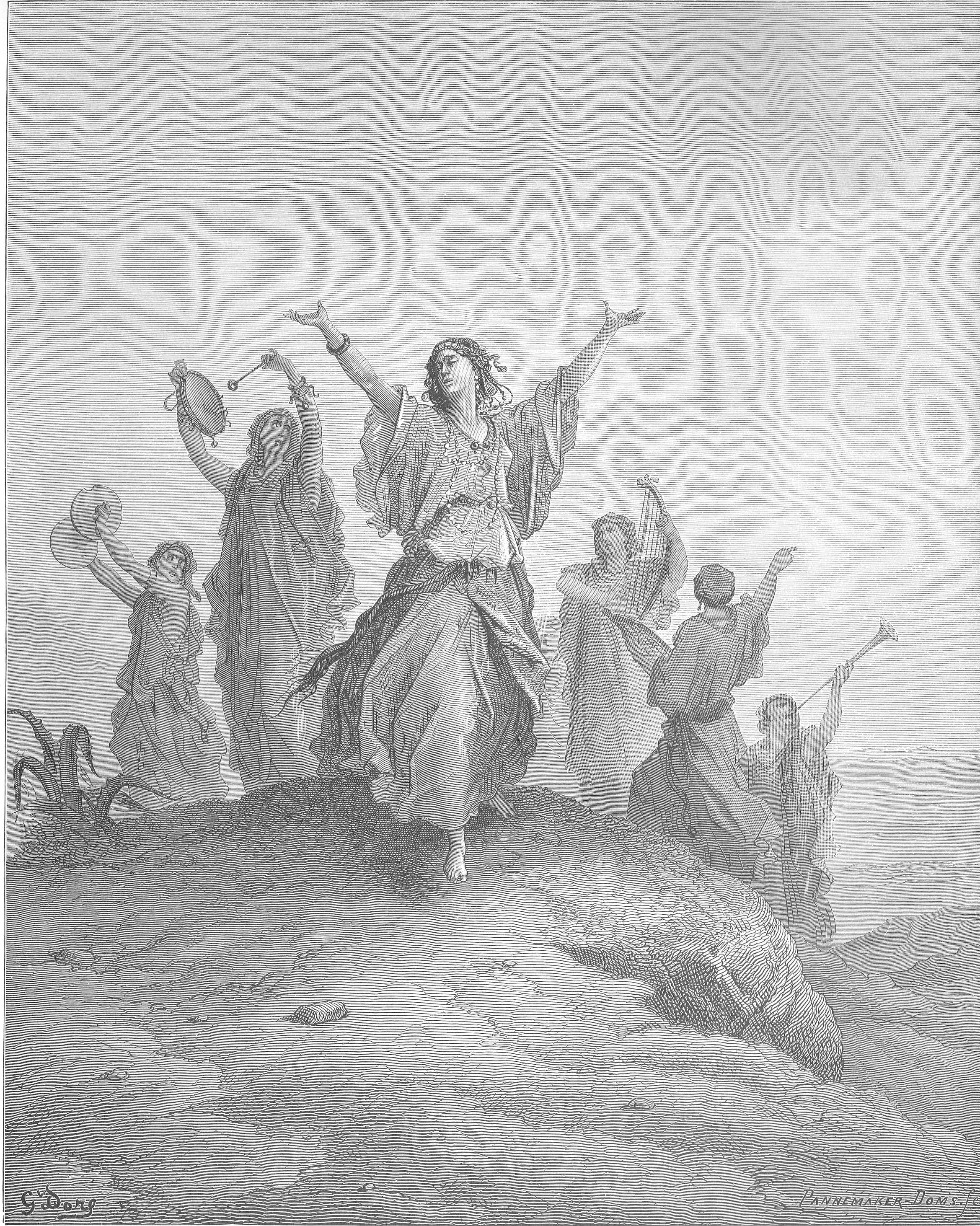 Jephthah's Daughter by Gustave Doré