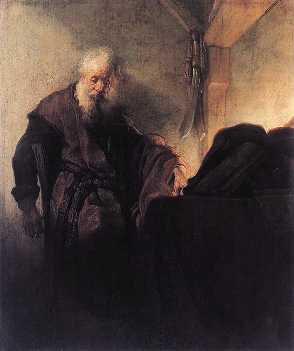Paul's Final Letter to Timothy by Rembrandt