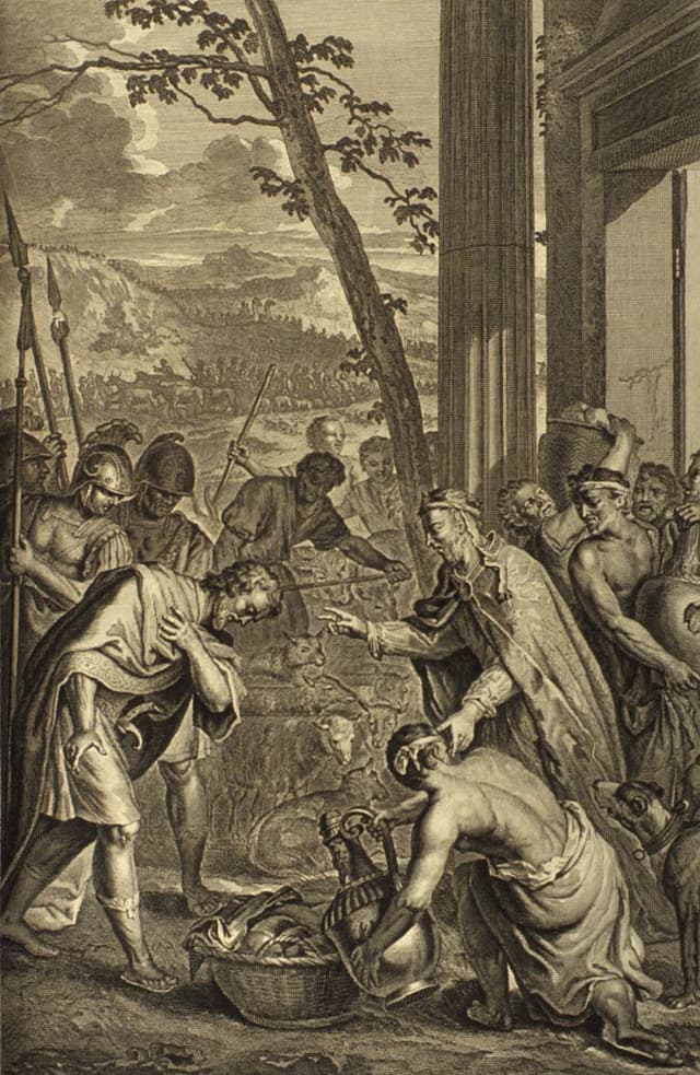 Melchizedek Blesses Abraham by Gustave Doré