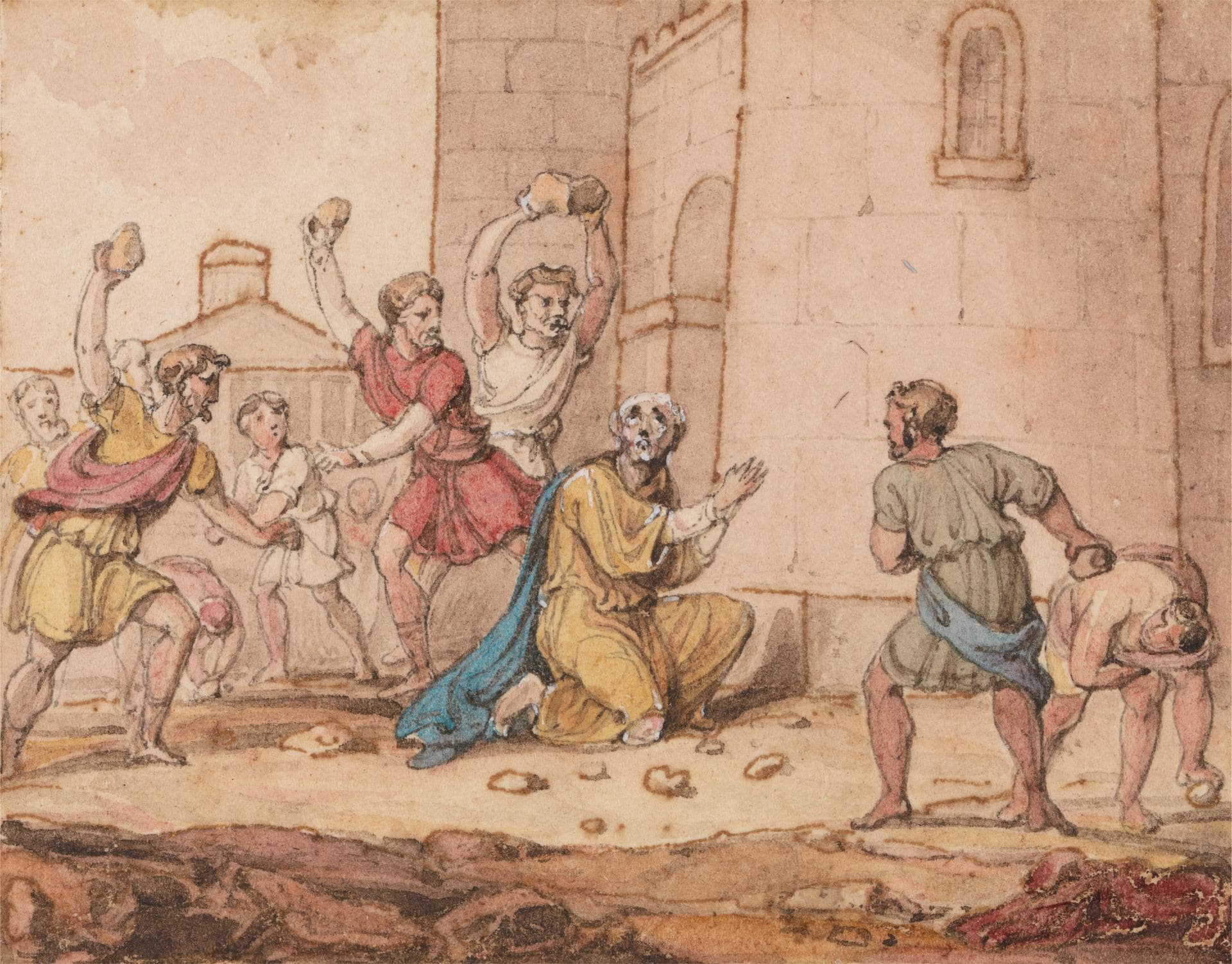 The Stoning of Stephen by Gustave Doré