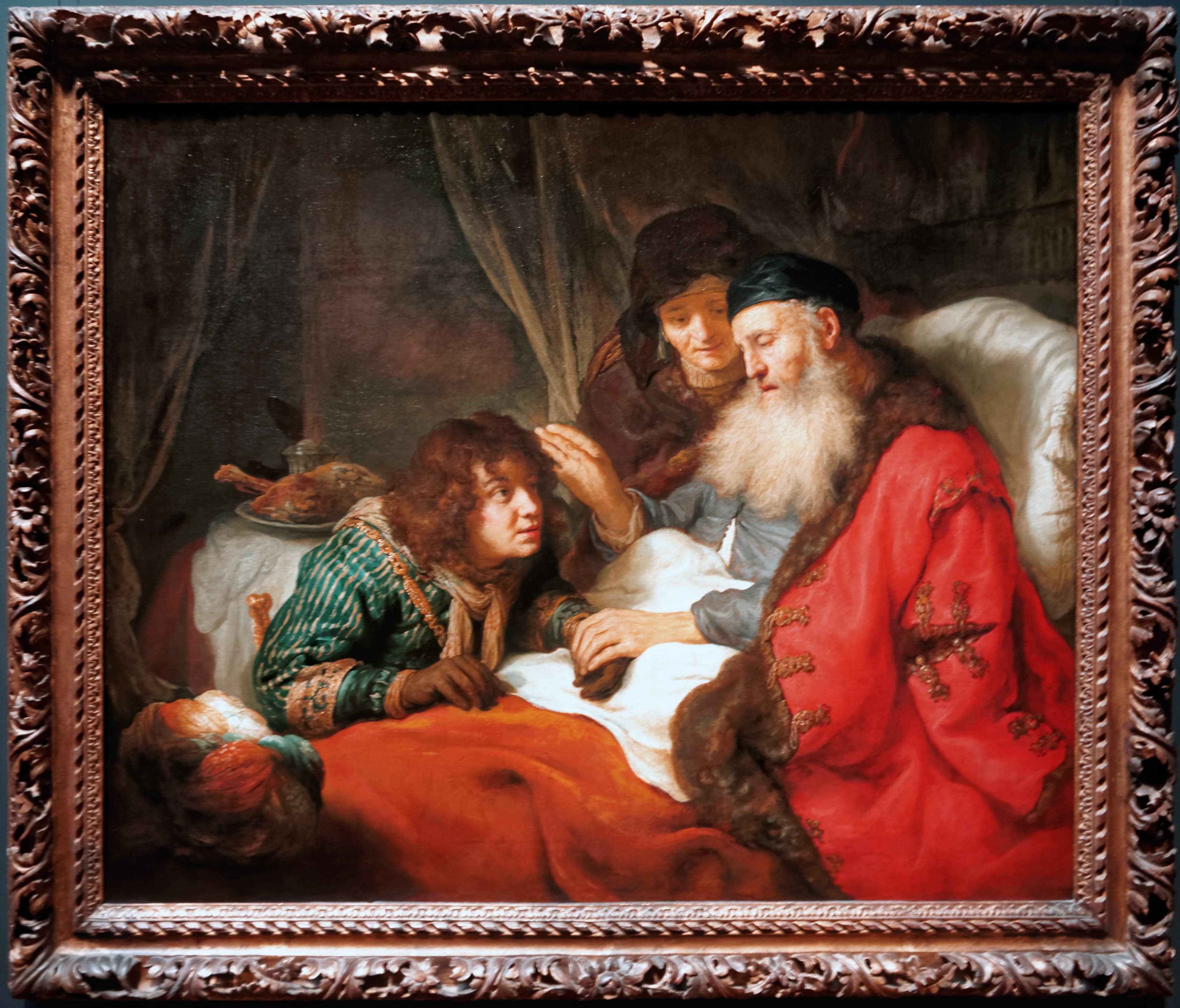 Isaac Blessing Jacob by Gustave Doré