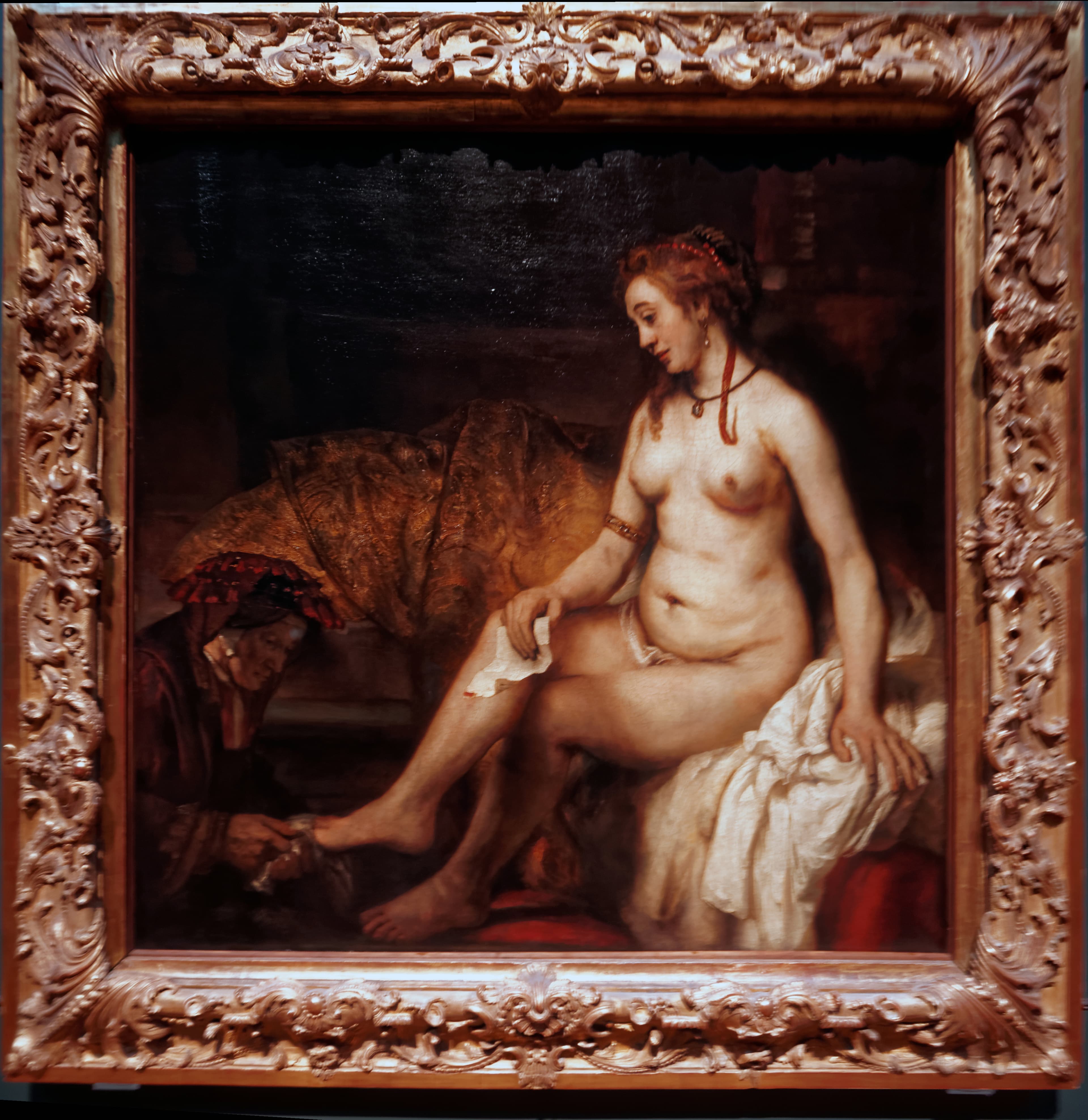 Bathsheba at Her Bath by Rembrandt